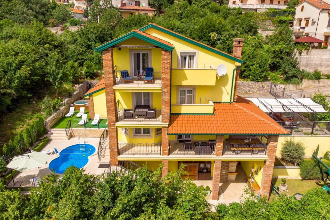 Villa Angeli Abbázia Kültér fotó